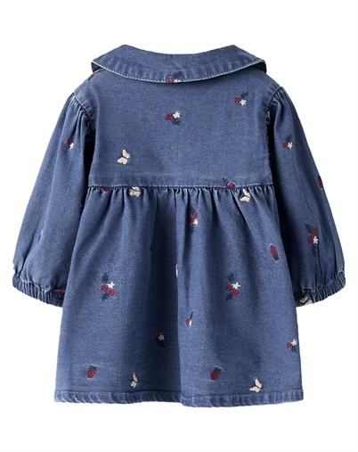 Name it - NBFAlva Denim Kjole - Medium Blue Denim